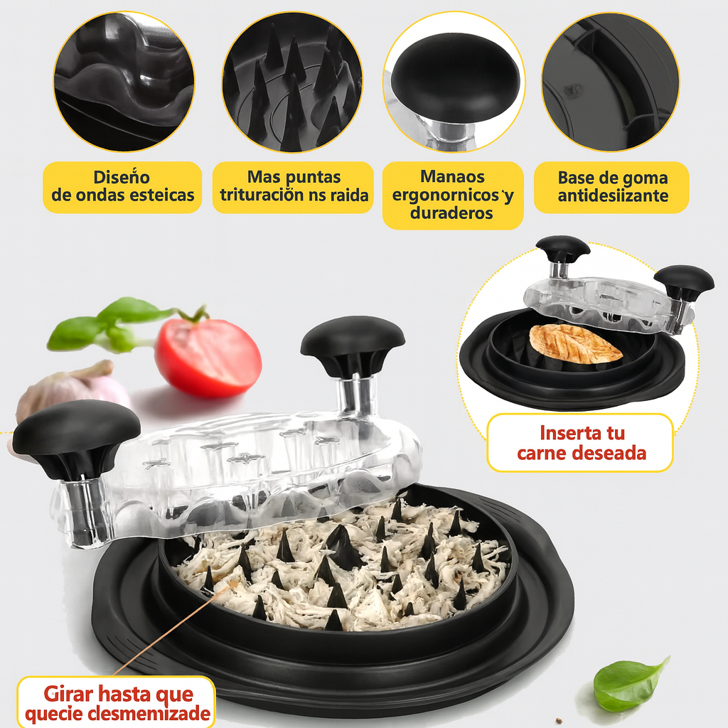 Desmenuzador de Pollo y Carne Multifuncional